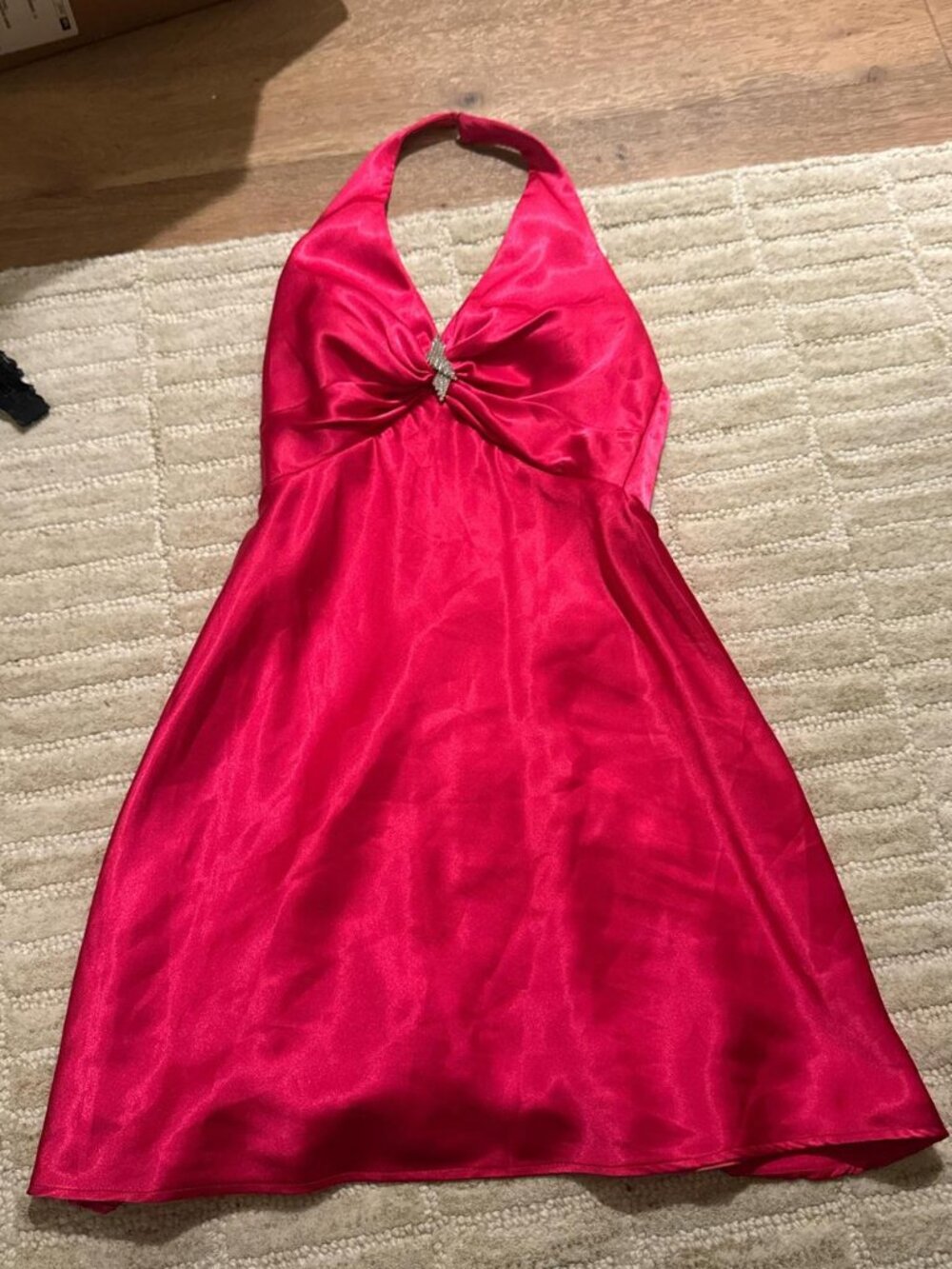 Women's Pink and Red Dress